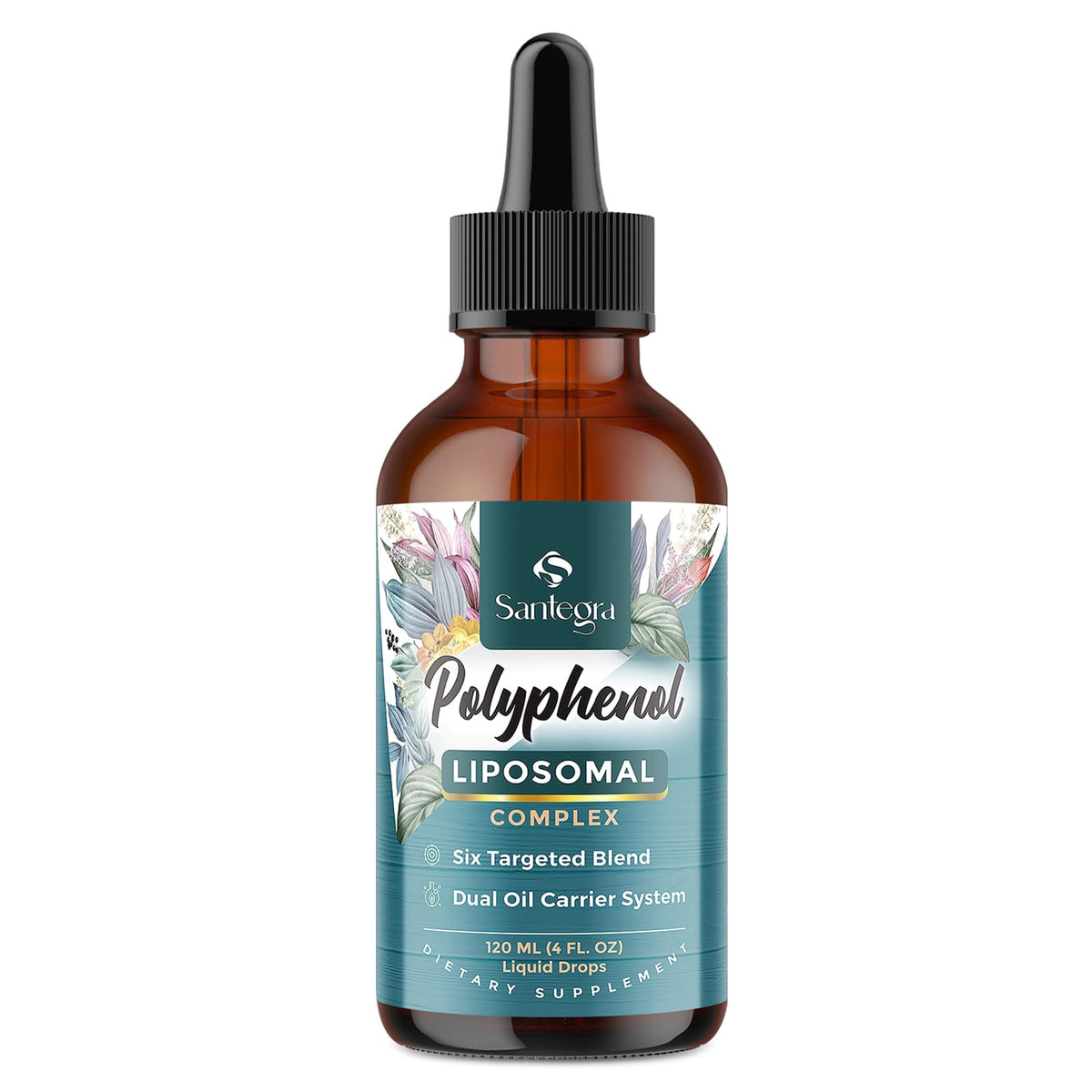 Santegra Polyphenols Drops 249g front view