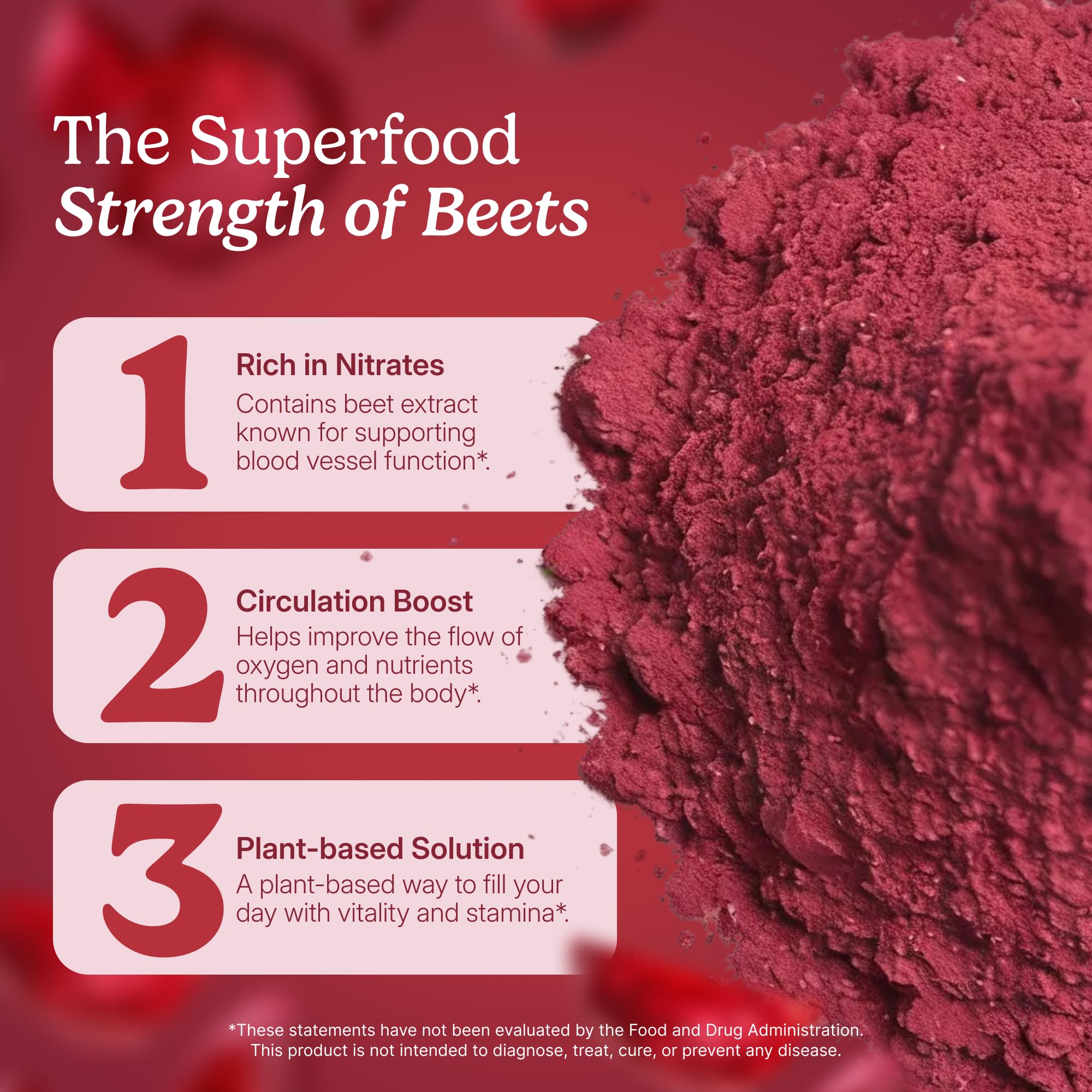 Santo Remedio Circulación Plus Beet Extract Drink Mix serving suggestion