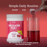 Santo Remedio Circulación Plus Beet Extract Drink Mix side view