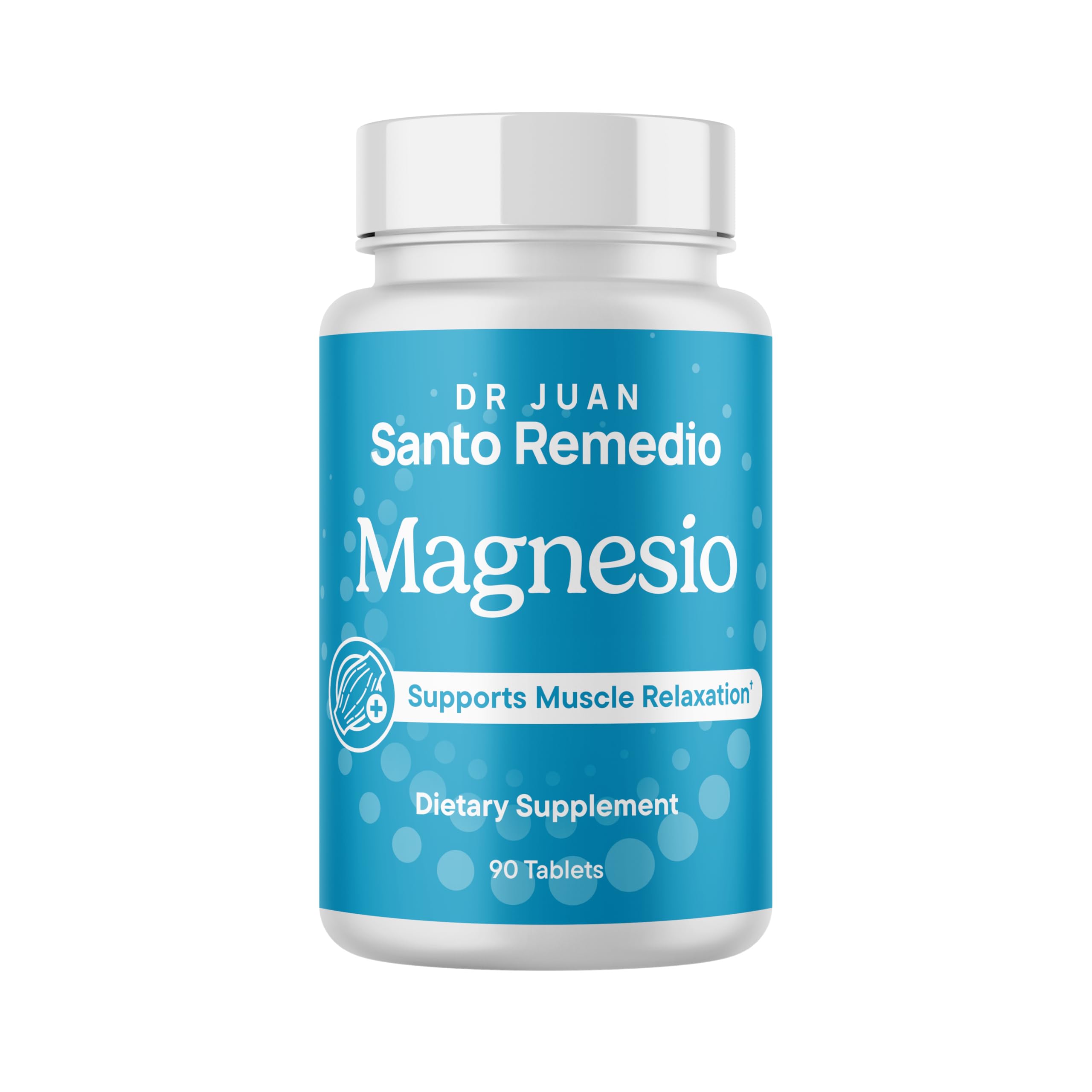 Santo Remedio Magnesium supplement 74g front view