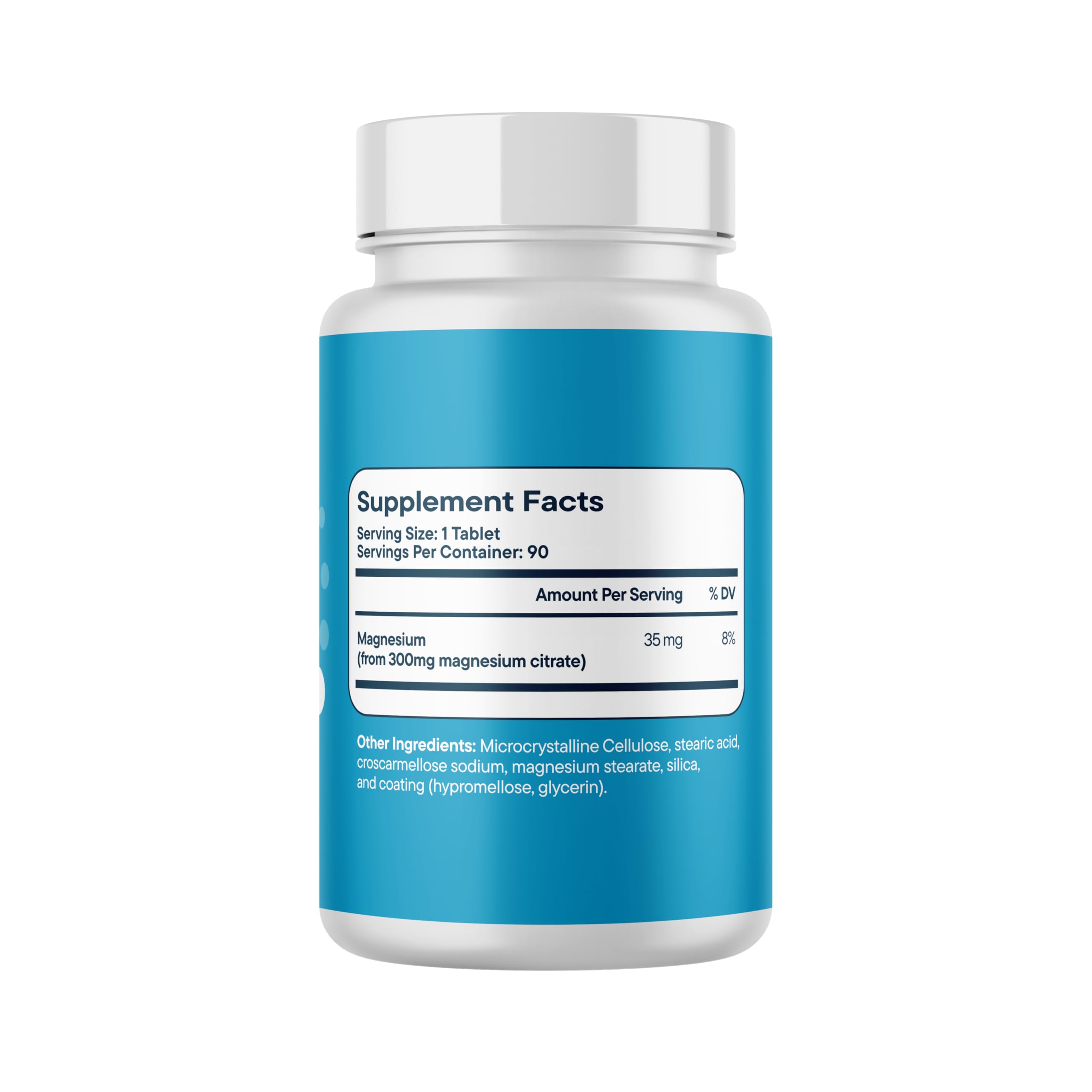 Santo Remedio Magnesium supplement capsule close-up