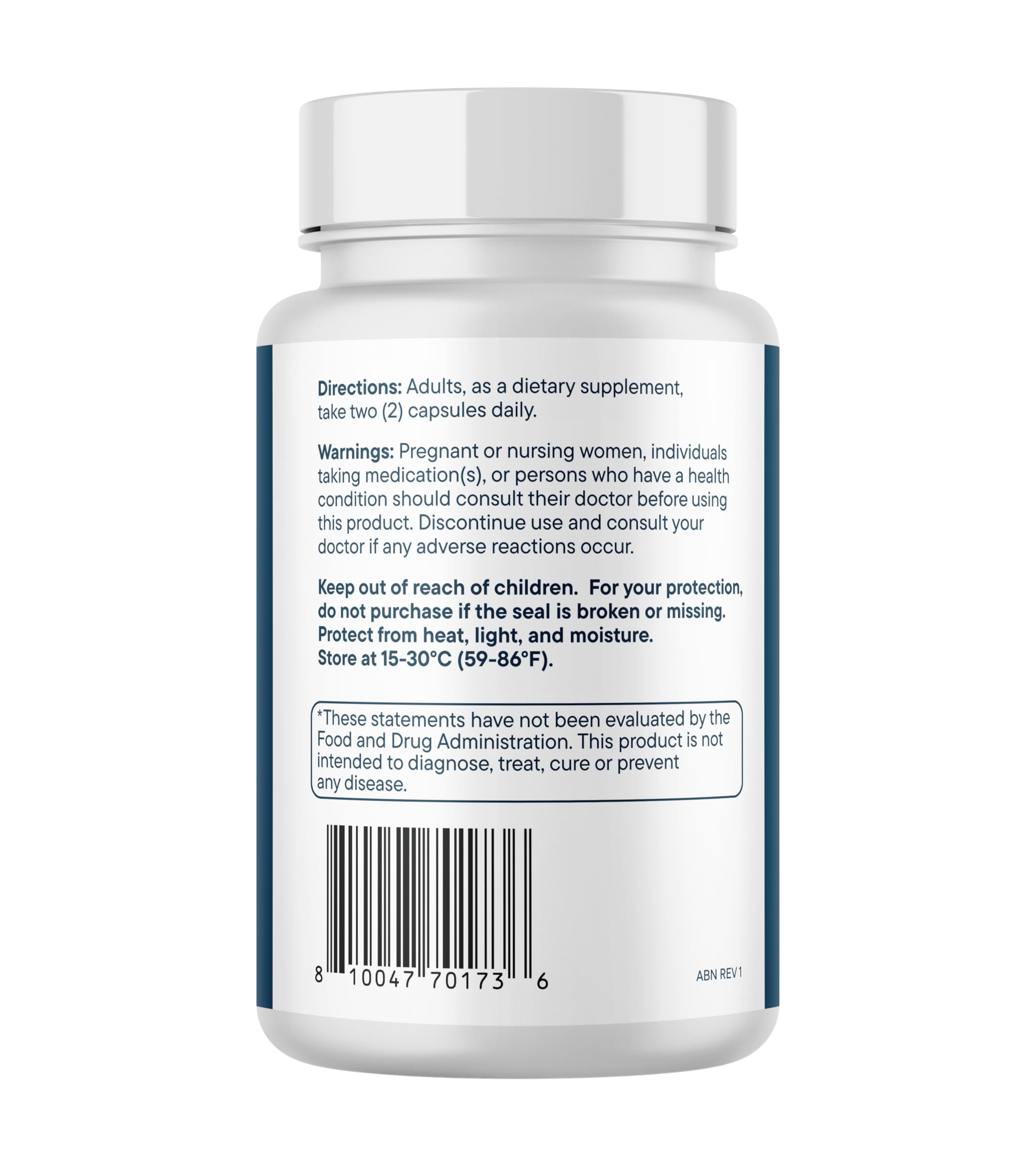 Santo Remedio Prostate Health Supplement capsules on a wooden table