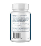 Santo Remedio Prostate Health Supplement capsules on a wooden table