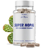 Santo Remedio Super Nopal 60 capsules front view