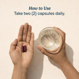 Santo Remedio supplement bottle on a kitchen counter