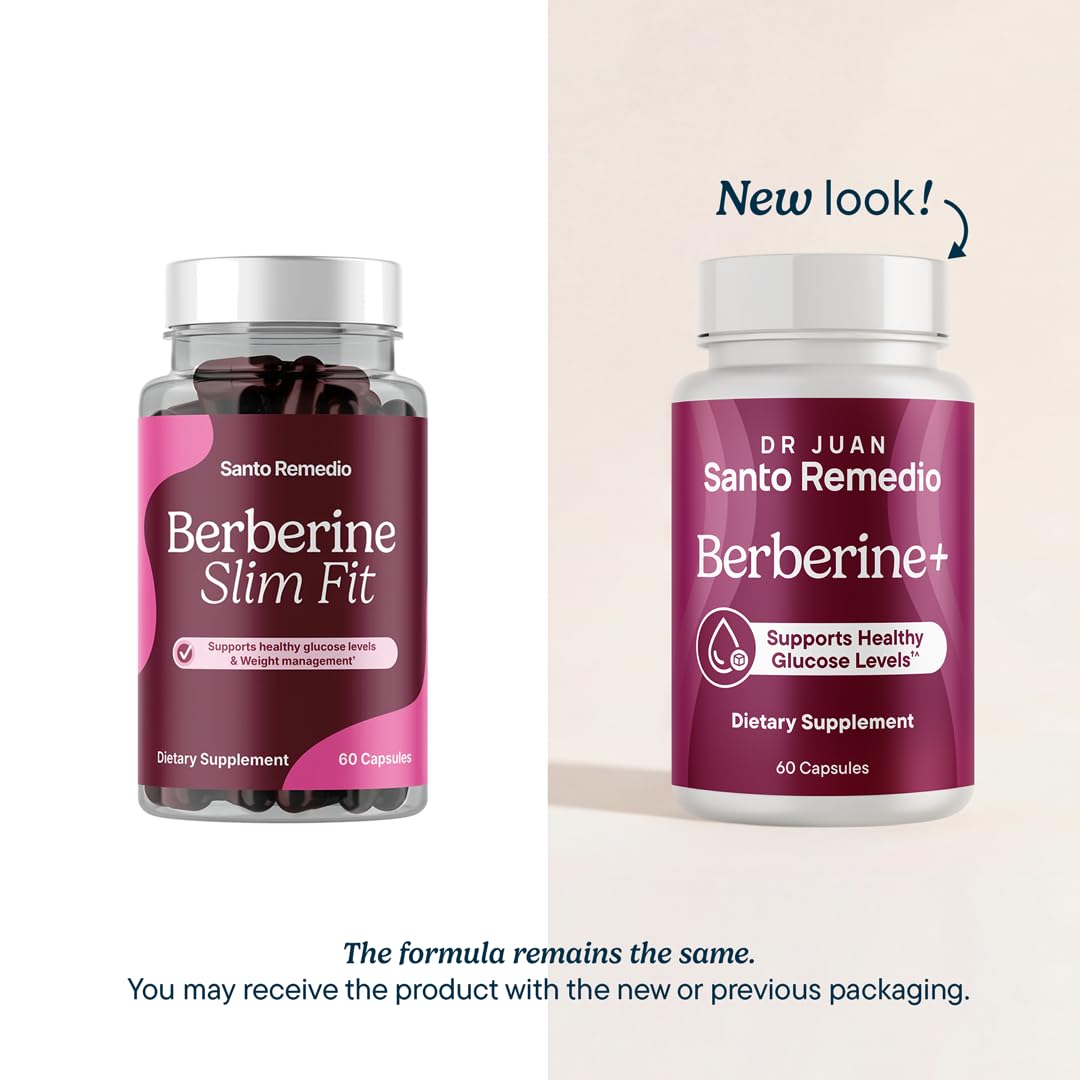Santo Remedio supplement bottle with label showing ingredients