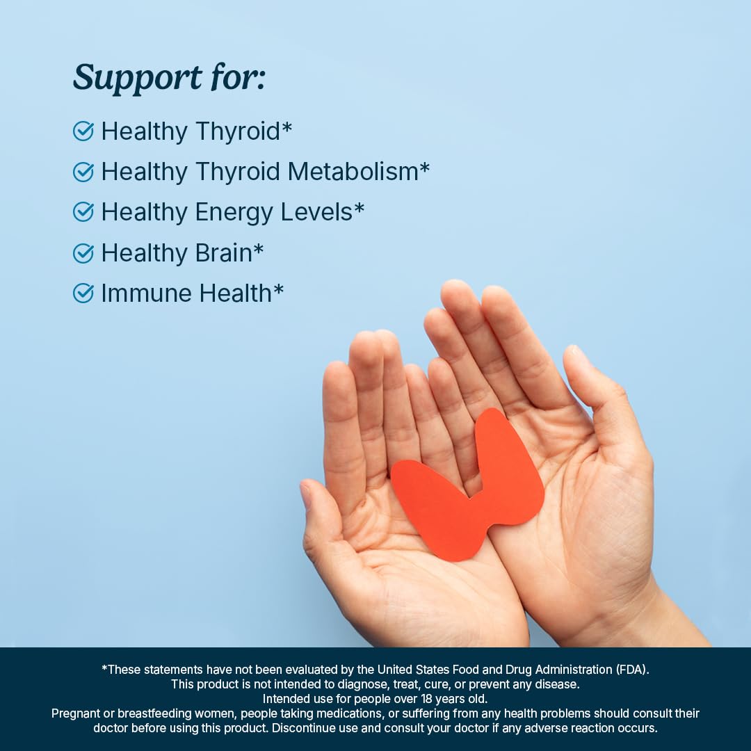 Santo Remedio Thyroid Plus ingredients list on packaging