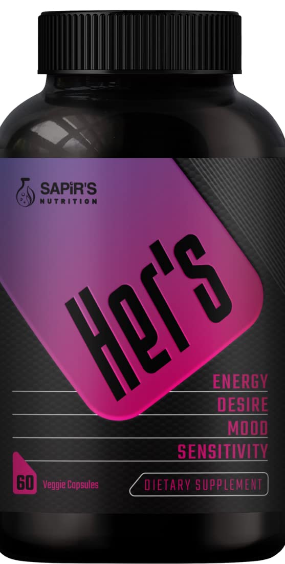 Sapir's Nutrition Horny Goat Weed Supplement bottle front view