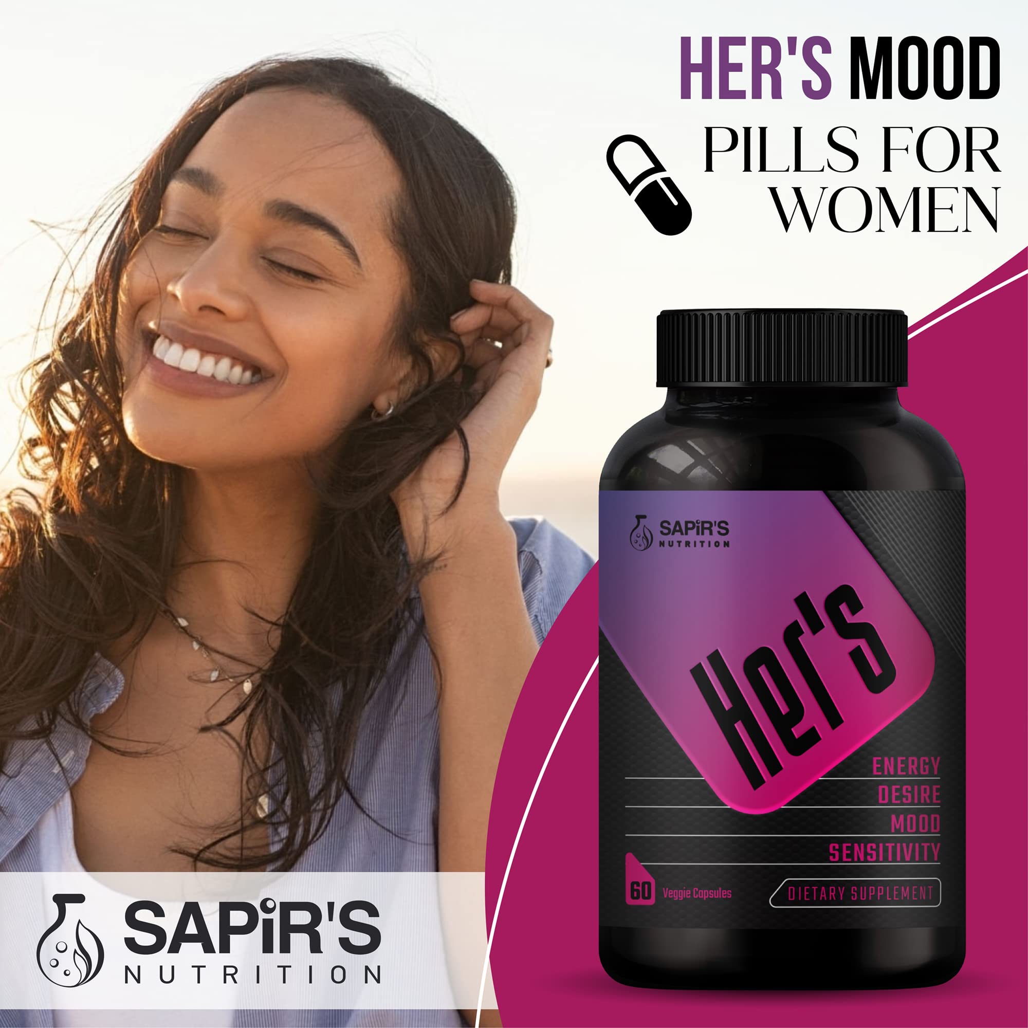 Sapir's Nutrition Horny Goat Weed Supplement ingredients list