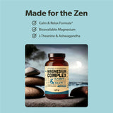 Sapling Magnesium Complex 300mg side view showing capsule