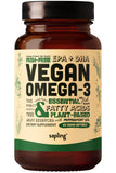 Sapling Vegan Omega-3 Algal Oil Supplement front view