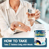 Sapotax 17-in-1 Brain Supplement lifestyle scene with notebook