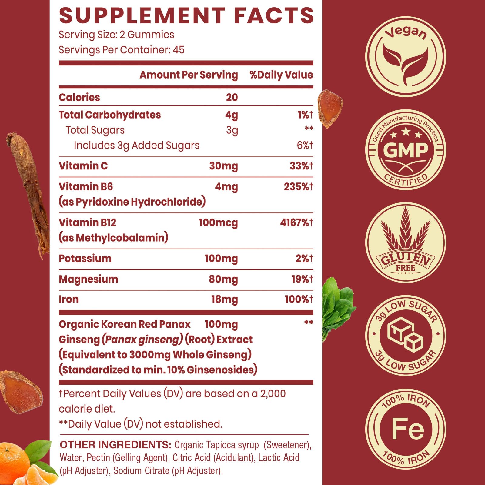 Sapotax Ginseng Gummies in a travel setting