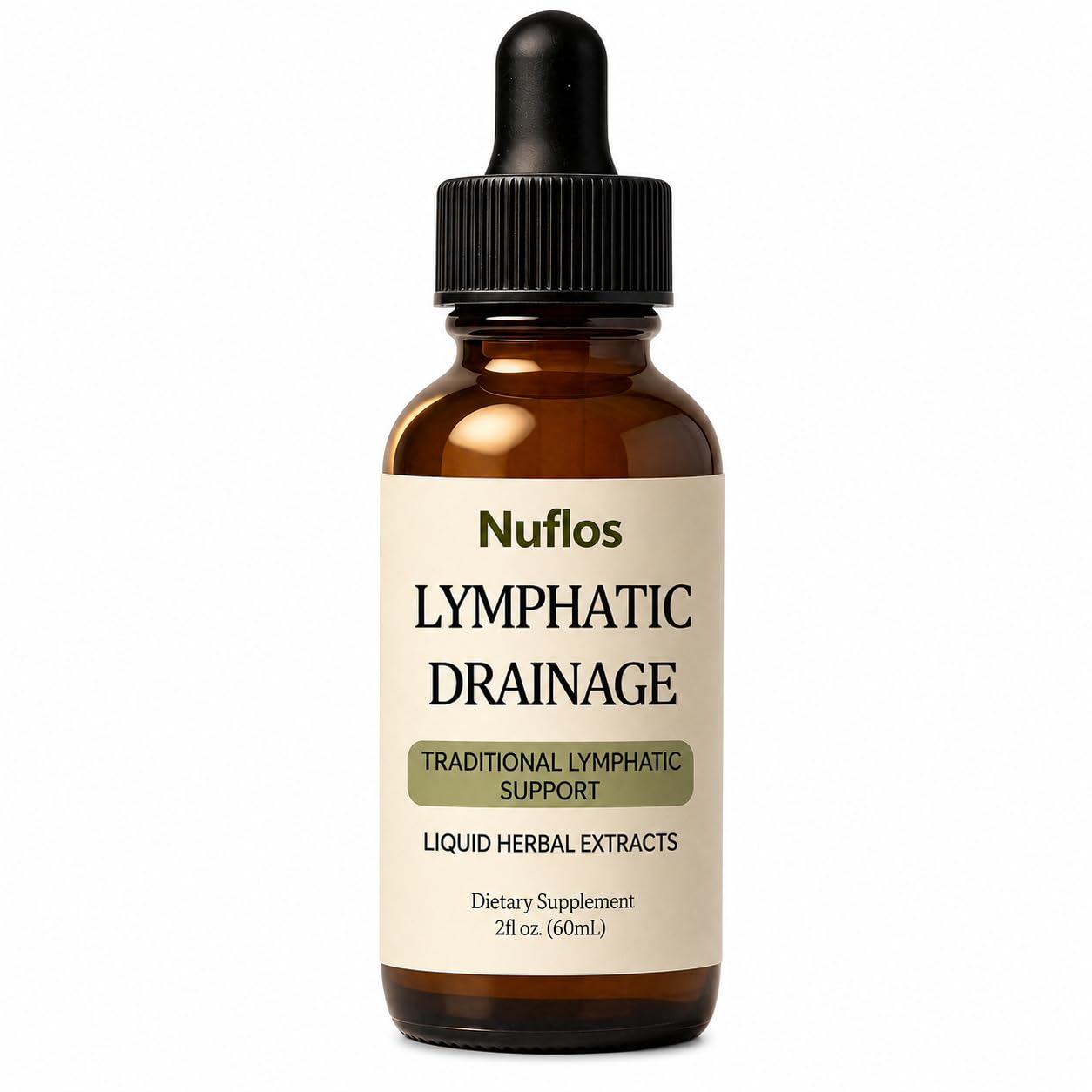 SAPURAIS Natural Herbal Lymphatic Support Drops front view