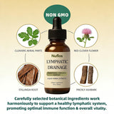SAPURAIS Natural Herbal Lymphatic Support Drops side view