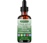 SAPURAIS Thyroid Support Liquid Drops front view with dropper