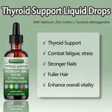 SAPURAIS Thyroid Support Liquid Drops packaging side view
