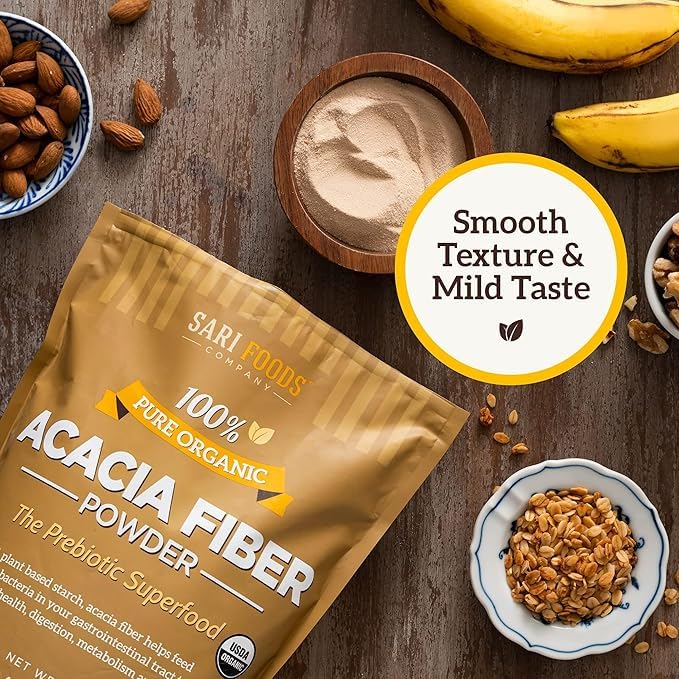Sari Foods Co Acacia Fiber Powder 850g back view