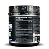 SASCHA FITNESS Collagen Powder 490g scoop showing powder texture