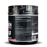 SASCHA FITNESS Multi Collagen Powder 490g scoop and powder