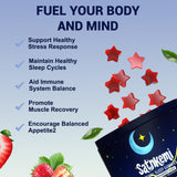Satnkemi gummies in hand showing size
