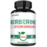 Satoomi Berberine Supplement 1500mg bottle front view