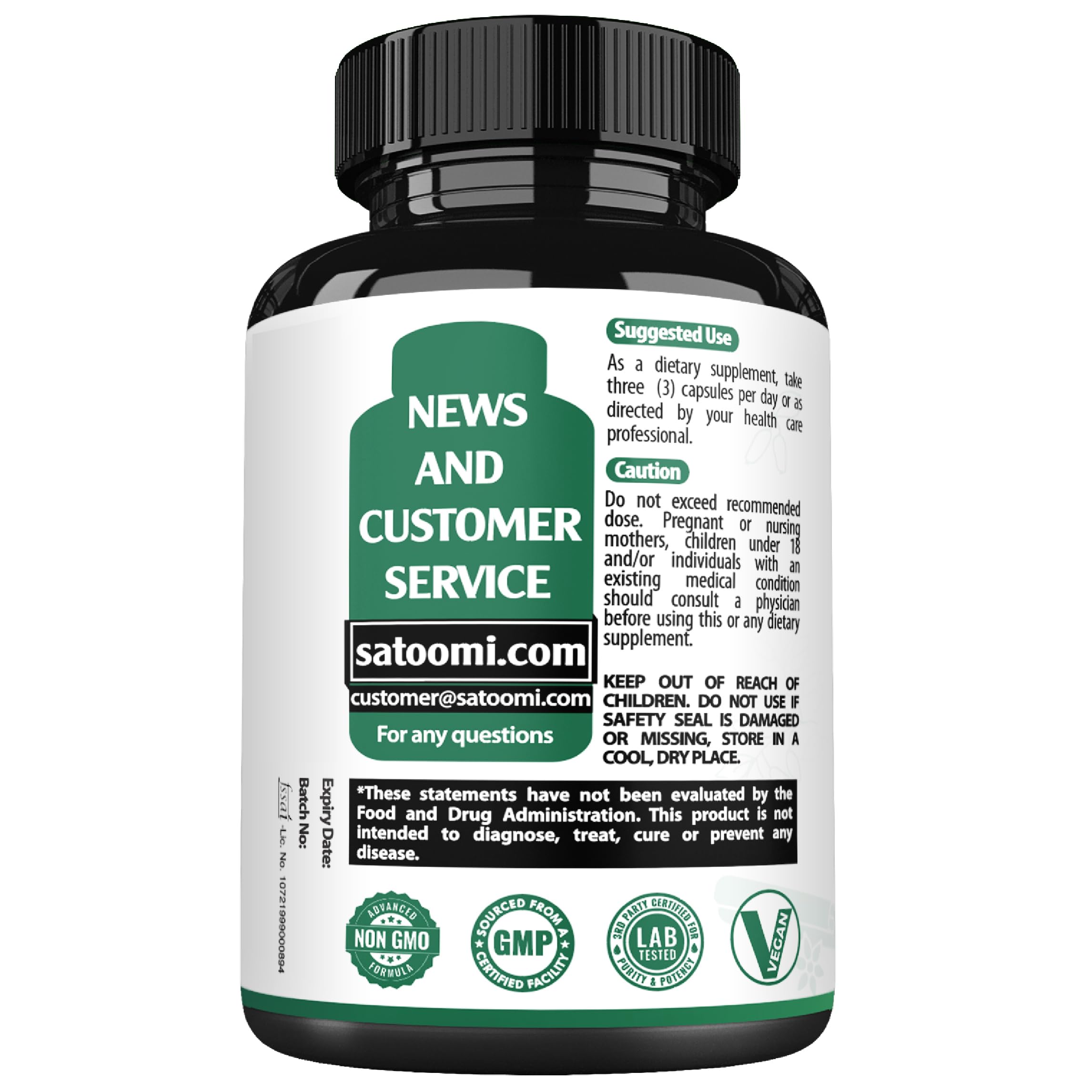Satoomi Berberine Supplement 1500mg lifestyle scene