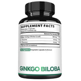 Satoomi Ginkgo Biloba Complex bottle in a wellness setting