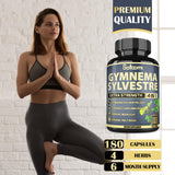 Satoomi Gymnema Sylvestre Extract Capsules with measuring spoon