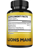 Satoomi Lions Mane Mushroom Capsules close-up of capsules