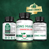 Satoomi Lions Mane Mushroom Complex with Ginkgo Biloba Leaf