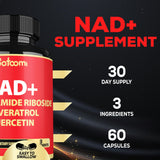 Satoomi NAD Nicotinamide Riboside Supplement ingredients list