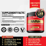 Satoomi NMN H Supplement bottle side view