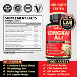 Satoomi Tribulus Terrestris Supplement bottle side view