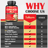Satoomi Tribulus Terrestris Supplement ingredients list