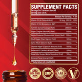 Satoomi Turmeric Liquid Supplement 30ml bottle with dropper