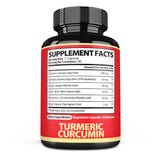 Satoomi Turmeric Supplement bottle back view