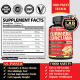 Satoomi Turmeric Supplement capsule close-up