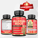 Satoomi Valerian Herbal Supplement in a lifestyle setting