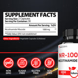 Satoomi Vitamin B3 (Niacin) bottle with label