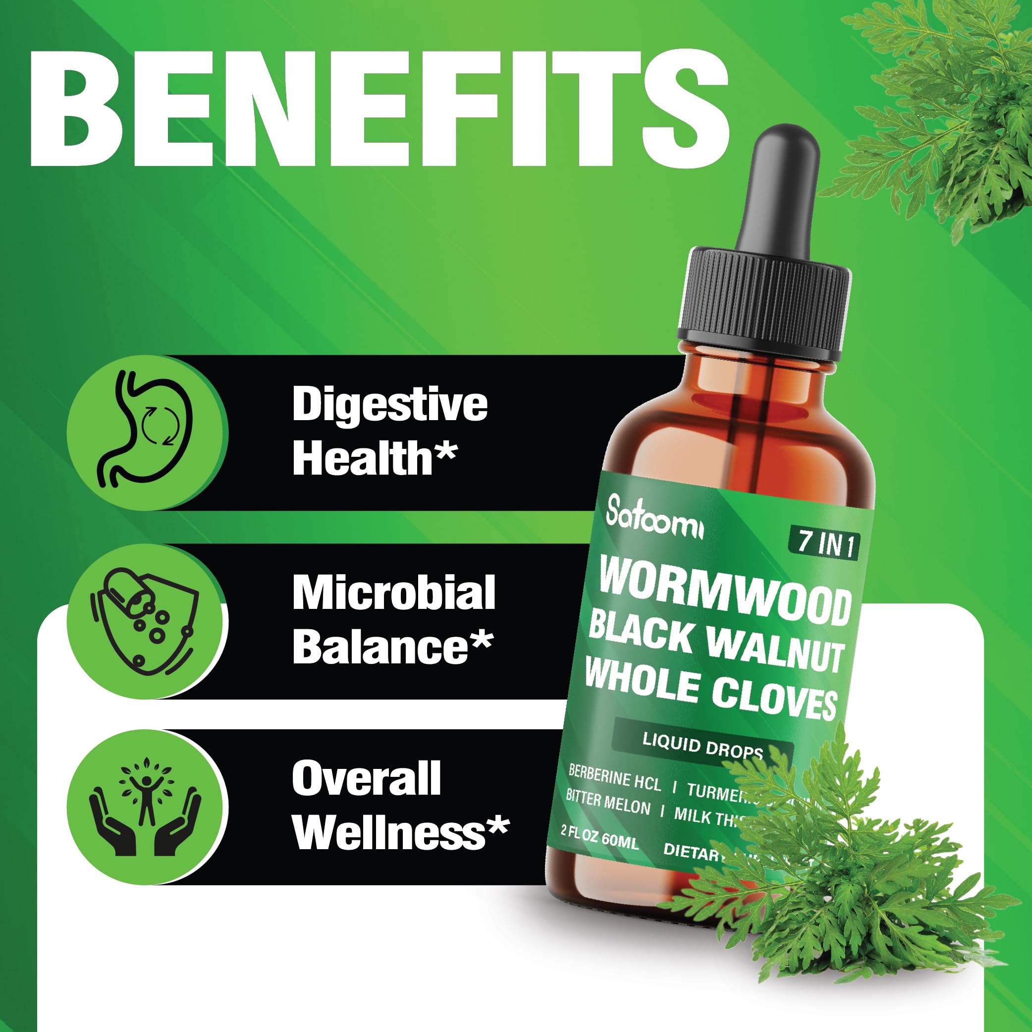 Satoomi Wormwood Complex Liquid 60ml ingredients list