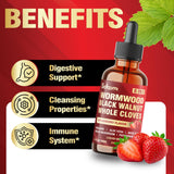 Satoomi Wormwood Liquid Drops 60ml with measuring dropper