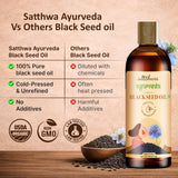 Satthwa Black Seed Oil 200g close-up of bottle