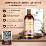Satthwa Black Seed Oil 200g with dropper