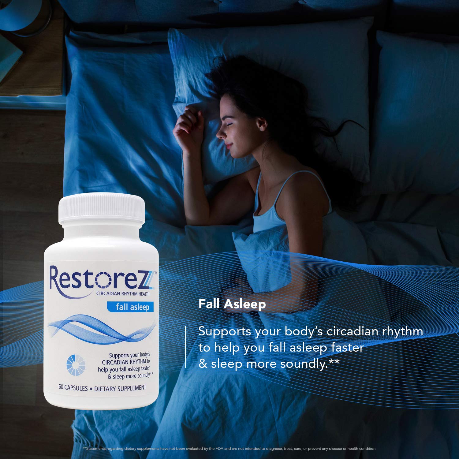 Savant Science RestoreZ Fall Asleep ingredients list on packaging