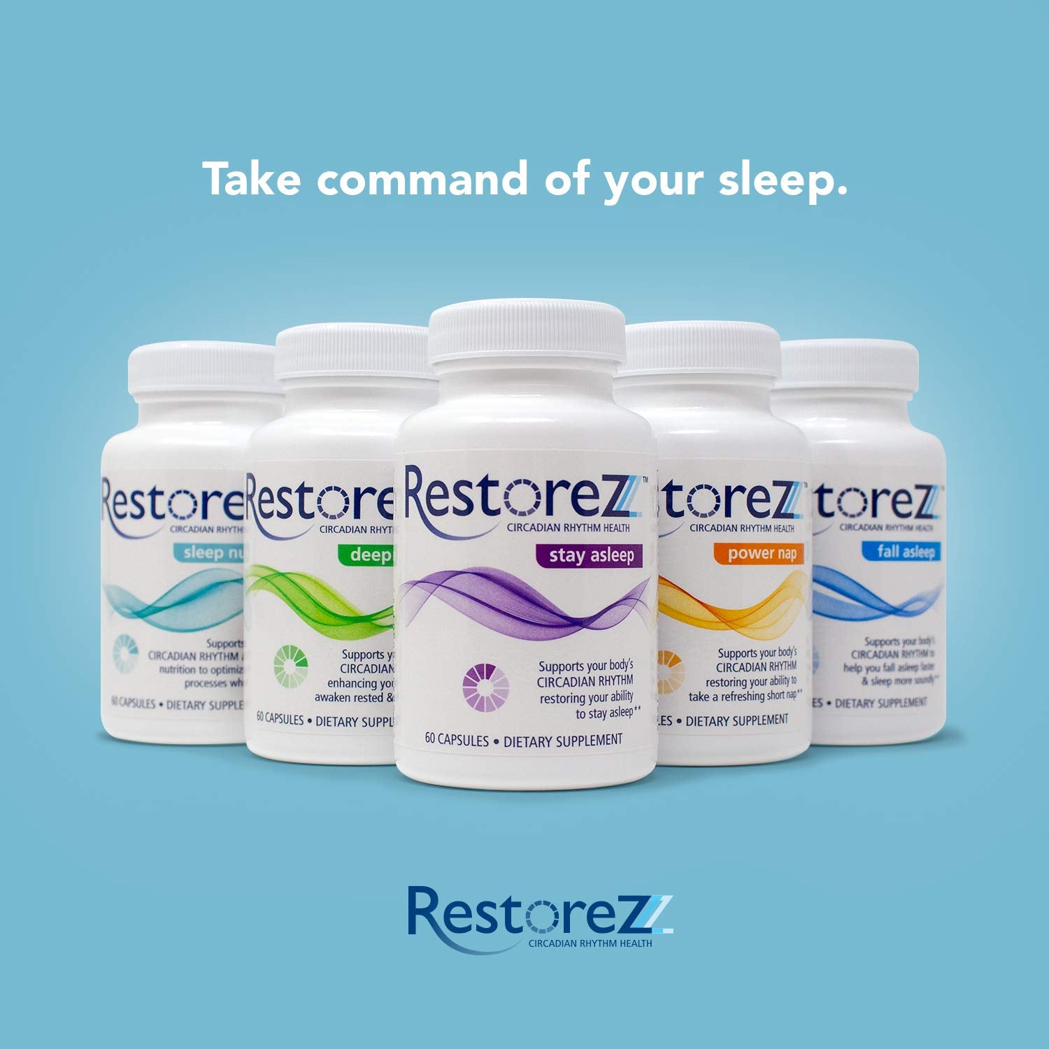 Savant Science RestoreZ Sleep Nutrition 60 Capsules lifestyle scene