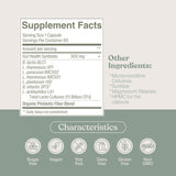 SAVVY Probiotic Acidophilus Capsules opened bottle with capsules