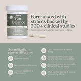 SAVVY Probiotic Acidophilus Capsules with measuring spoon for dosage