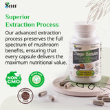 Sayan Chaga Mushroom Supplement side view of bottle