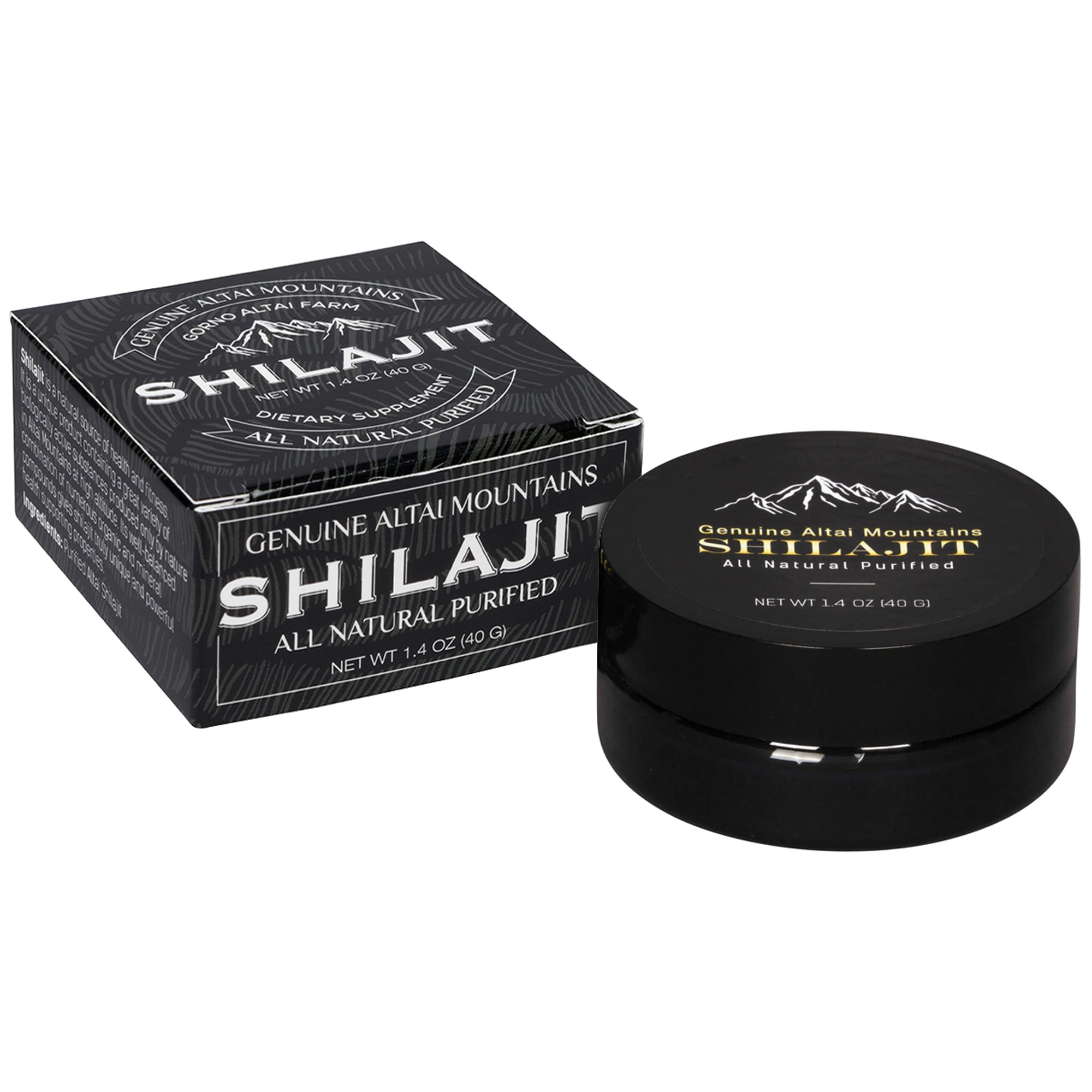 Sayan Shilajit Resin 40g front view
